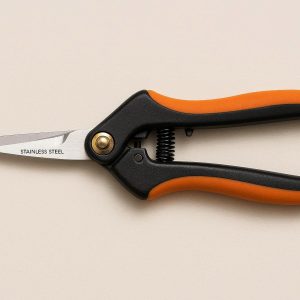 12 6 Inch Precision Pruning Snips with Stainless Steel Blade for Delicate Plants