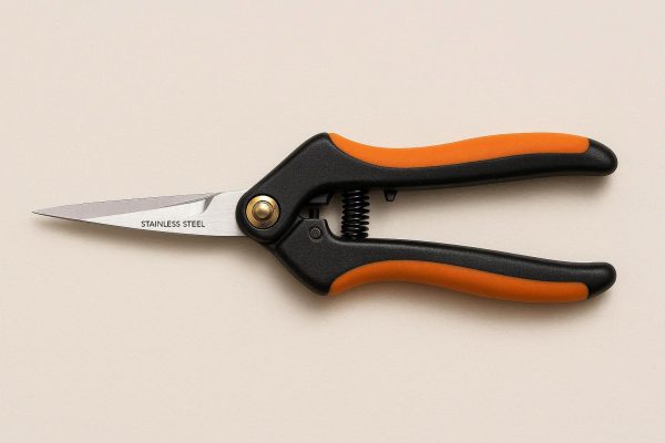 12 6 Inch Precision Pruning Snips with Stainless Steel Blade for Delicate Plants