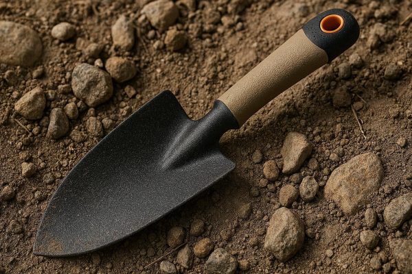 24 Heavy Duty Fiberglass Garden Trowel for Tough Soil and Rocky Ground