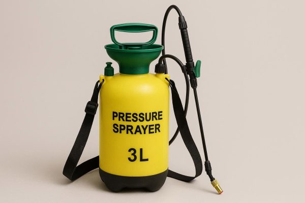 3 3L Pressure Garden Sprayer with Shoulder Strap for Large Area Gardening