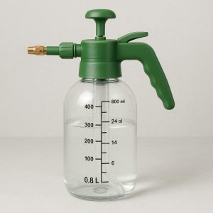 8 0.8L Transparent Garden Sprayer with Measuring Scale for Precise Watering