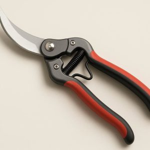 10 Inch Curved Blade Pruning Shears for Ergonomic Rose and Bush Trimming