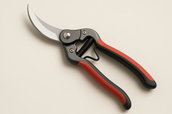16 10 Inch Curved Blade Pruning Shears for Ergonomic Rose and Bush Trimming